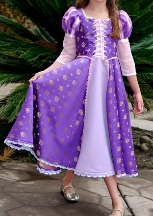 Cum sa faci un costum Rapunzel