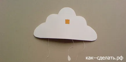 Hogyan készítsünk egy papír felhő