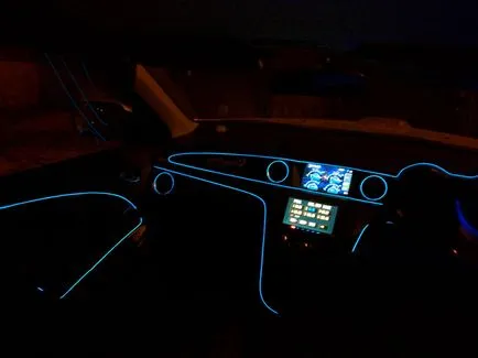 Cum de a face iluminarea interiorului unei mașini cu propriile lor mâini