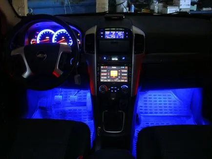 Cum de a face iluminarea interiorului unei mașini cu propriile lor mâini