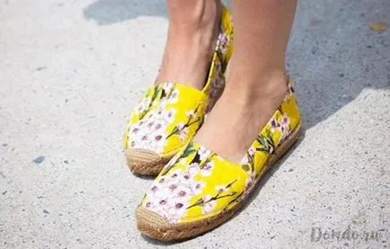 Hogyan mossa espadrilles