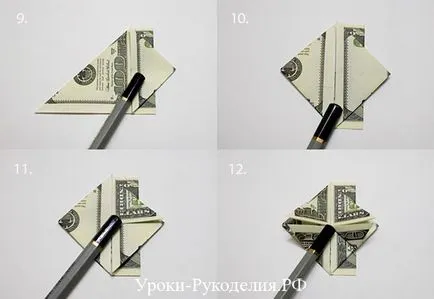 Hogyan lehet hajtani origami szív - kézimunka órák