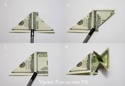 Hogyan lehet hajtani origami szív - kézimunka órák