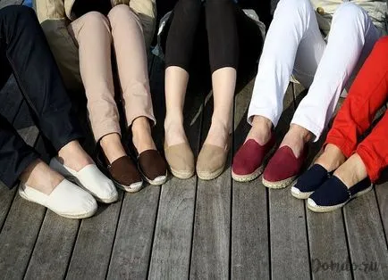 Hogyan mossa espadrilles