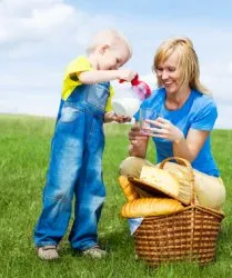 Hogyan gondoskodik a gyermek piknik