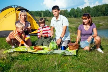 Cum de a aranja picnic pentru copii