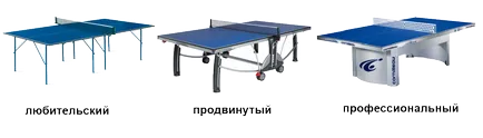 Hogyan válasszuk ki a ping-pong asztal és tartozékok