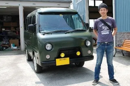 Hogyan működik a japán UAZ „kenyér” szerint honda 