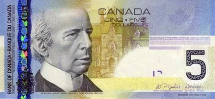 Canadian monede de dolari CAD și note