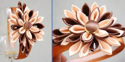 Kanzashi майсторски клас