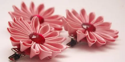 Kanzashi майсторски клас