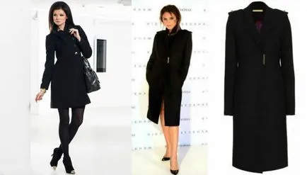 Klasszikus fekete női kabát - kötelező attribútum egy hölgy ruhatárának