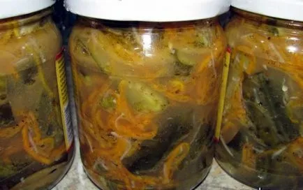 Краставици консервирани корейски рецепта за зимни моркови, снимки, видео