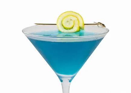 Koktélok „Blue Curacao” receptek alkoholmentes italok alapján „Curacao” likőr