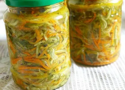 Краставици консервирани корейски рецепта за зимни моркови, снимки, видео