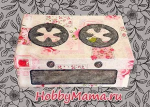 Doll печка - играчка на кутия за обувки, hobbymama