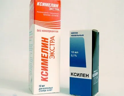 Xylometazolin vagy oxymetazolin kezelésére és gyógyítására