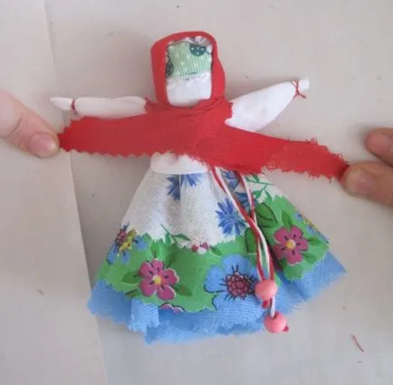 Doll motanka звънец с ръцете си (майсторски клас)