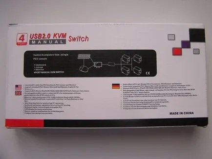 KVM превключвател 3 USB порт 2