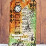 Maestru tag-ul de clasă mix-media - scrapbooking creativ