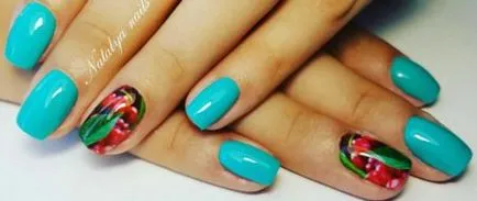 Маникюр Gel Polish - модна снимка идеи за нокти дизайн дизайн -photo