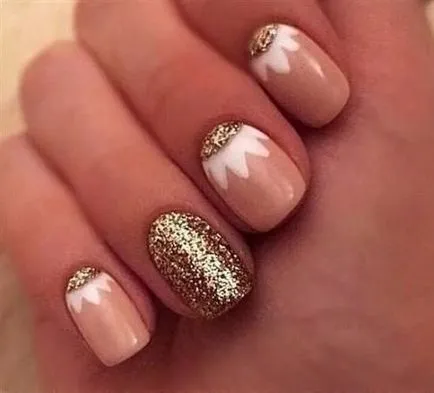 Маникюр Gel Polish - модна снимка идеи за нокти дизайн дизайн -photo