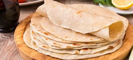 Mexican tortilla - test rețete și glazuri grâu și porumb tortilla