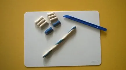 Master Class „százszorszép” a plastilinografiya technika