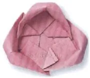 Moduláris rendszerek origami - mesebeli torta