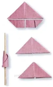 Moduláris rendszerek origami - mesebeli torta