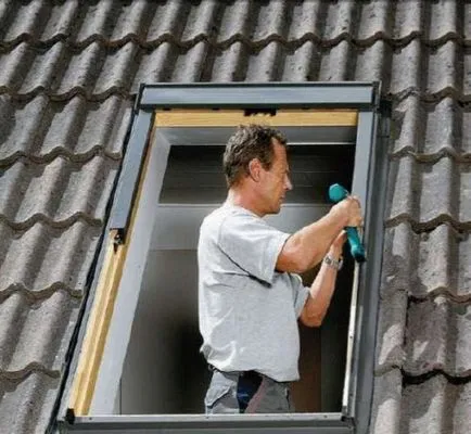 Szerelése VELUX tetőtéri ablakok (VELUX) Moszkva saját kezűleg, telepítése VELUX tetőtéri ablakok