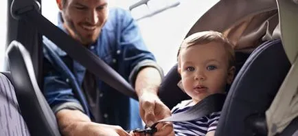 Noile reguli sunt acum copilul nu se poate pune în scaunul auto