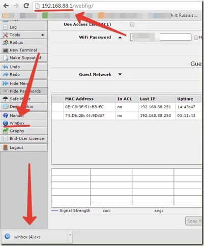 Actualizarea firmware-ului de pe MikroTik hap Lite (instrucțiuni pentru toate routerele MikroTik), răspunsuri