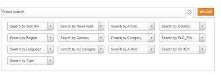 Áttekintés a kereső modul a helyszínen ellenőrzése alatt Joomla CMS - joomla ingyenes sablonok és bővítmények