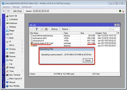 Actualizarea firmware-ului de pe MikroTik hap Lite (instrucțiuni pentru toate routerele MikroTik), răspunsuri