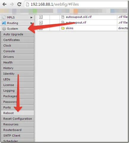 Actualizarea firmware-ului de pe MikroTik hap Lite (instrucțiuni pentru toate routerele MikroTik), răspunsuri