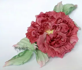 Elena Kuritsina - curs de lecții video pentru a crea culori de mătase „Gulistan - țara de trandafiri“