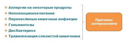 Ентероколит причини, признаци, симптоми и лечение