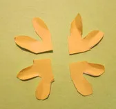 оригами маргаритка