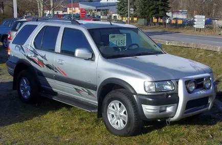 Работна опит Opel Frontera