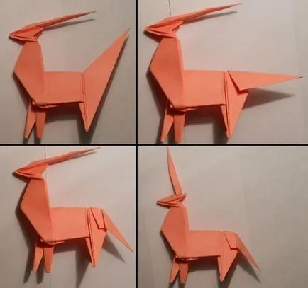 origami egyszarvú