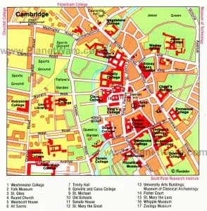 Sarbatori cu copii AHI (cambridge) - un traseu prin oraș, colegii din Cambridge - Vacanță cu copii