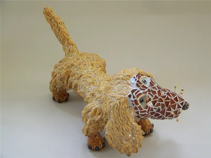 creativitate Eliberată sau câine de ceramică Suzanne Noll, povestiri scurte Teckel lung
