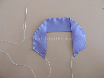 Panouri realizate din materiale textile „buchet de violete“, cu propriile sale mâini