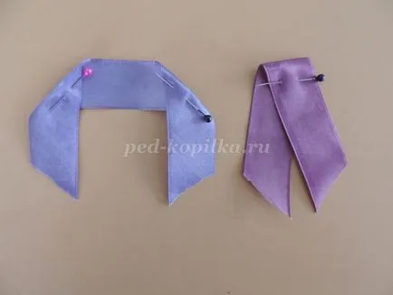 Panouri realizate din materiale textile „buchet de violete“, cu propriile sale mâini