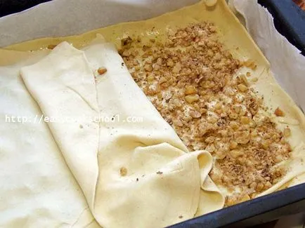 Baklava leveles tészta recept fotó, egyszerű receptek