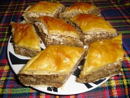 Baklava leveles tészta receptje