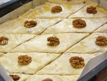 Baklava leveles tészta recept fotó, egyszerű receptek