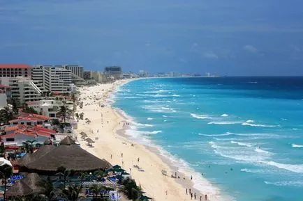 Plajele din Cancun și Acapulco