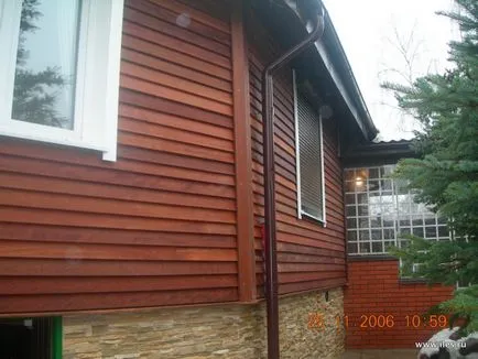 Планкен снимка фасади на къщи почиства plankenom, ленти